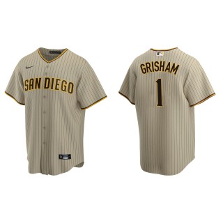 Trent Grisham Men's San Diego Padres Nike Sand Brown Alternate Replica Jersey