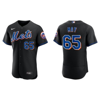 Trevor May New York Mets Black Alternate Authentic Jersey
