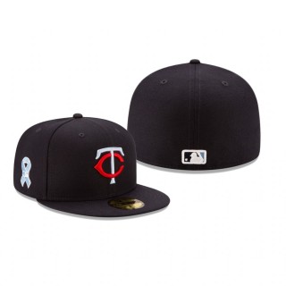 Twins 2021 Father's Day Navy 59FIFTY Fitted Cap