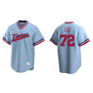 Brooks Lee Twins Light Blue Cooperstown Collection Road Jersey