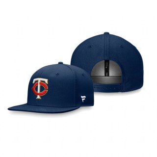 Minnesota Twins Navy Core Adjustable Snapback Hat
