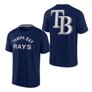 Unisex Tampa Bay Rays Navy Super Soft T-Shirt