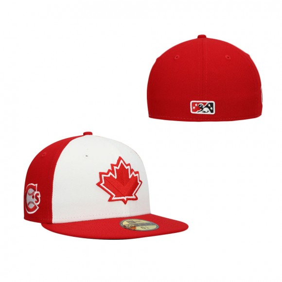Vancouver Canadians White Authentic Collection Team Alternate 59FIFTY Fitted Hat