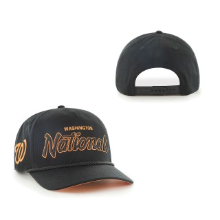 Washington Nationals Mango Undervisor Hitch Snapback Hat Black