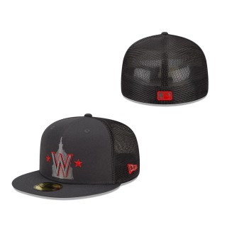 Washington Nationals 2022 Batting Practice 59FIFTY Fitted Hat Graphite
