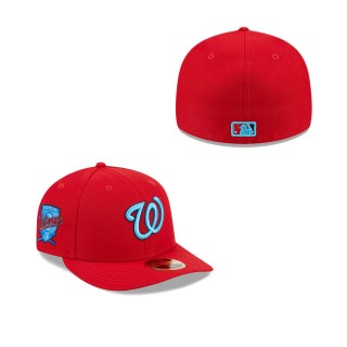 Washington Nationals Red 2023 MLB Father's Day Low Profile 59FIFTY Fitted Hat