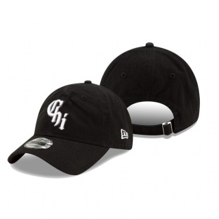 Chicago White Sox Black 2021 City Connect 9TWENTY Adjustable Hat