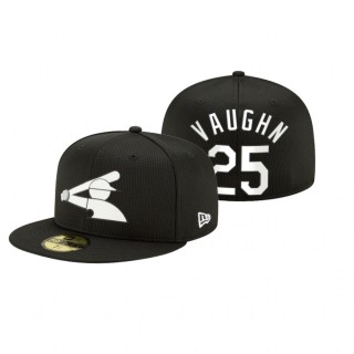 White Sox Andrew Vaughn Black 2021 Clubhouse Hat