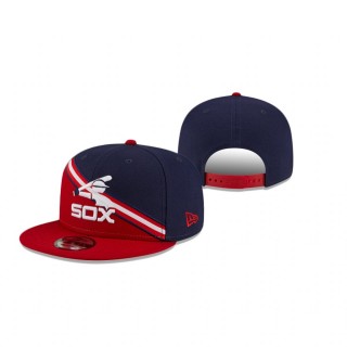 Chicago White Sox Navy Red Color Cross 9FIFTY Snapback Hat