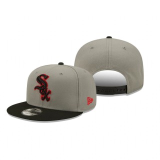 Chicago White Sox Gray Black Color Pack 2-Tone 9FIFTY Snapback Hat