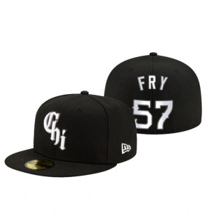 White Sox Jace Fry Black 2021 City Connect Hat