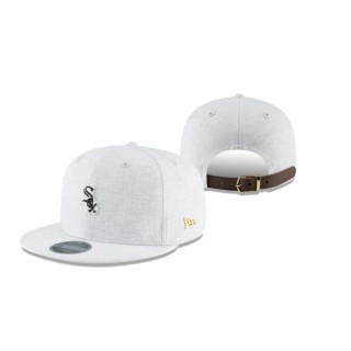 Chicago White Sox Gray Micro Stitch 9Fifty Snapback Hat