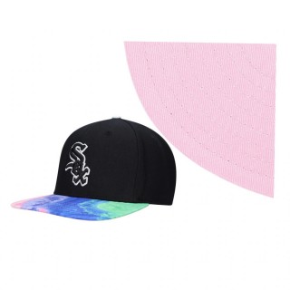 Chicago White Sox Black Pro Standard Dip-Dye Visor Snapback Hat