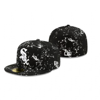 White Sox Black Splatter Hat
