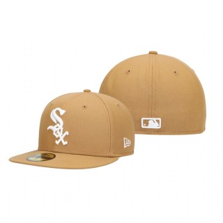 White Sox Wheat White Tan 59FIFTY Fitted Cap