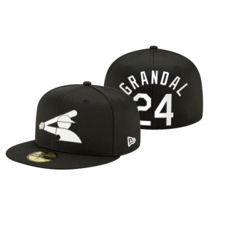 White Sox Yasmani Grandal Black 2021 Clubhouse Hat