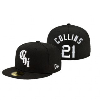 White Sox Zack Collins Black 2021 City Connect Hat