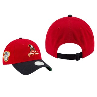 Women's Athletics Red 2019 Stars & Stripes 9TWENTY Adjustable Hat