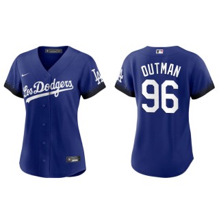 Women's James Outman Dodgers Royal 2021 City Connect Replica Jersey