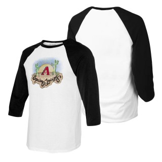 Women's Arizona Diamondbacks Tiny Turnip Spring Training Raglan T-Shirt