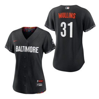 Women's Baltimore Orioles Cedric Mullins Black 2023 City Connect Replica Player Jersey