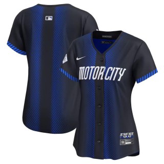 Women's Detroit Tigers Navy 2024 City Connect Limited Jersey