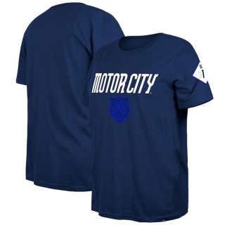 Women's Detroit Tigers New Era Navy 2024 City Connect Plus Size T-Shirt