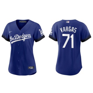 Women's Los Angeles Dodgers Miguel Vargas Royal City Connect Replica Jersey