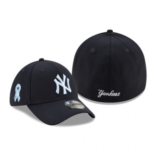 Yankees Navy 2021 Father's Day 39THIRTY Flex Hat