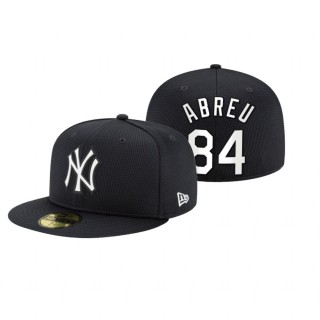 Yankees Albert Abreu Navy 2021 Clubhouse Hat