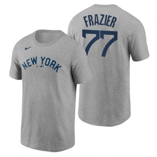 Yankees Clint Frazier Gray 2021 Field of Dreams Tee