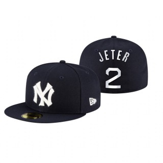 Yankees Derek Jeter Navy 2021 Field of Dreams Hat