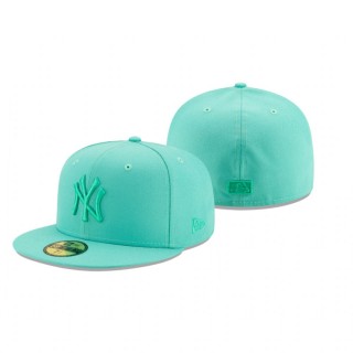 Yankees Mint Spring Color Basic 59FIFTY Fitted Hat