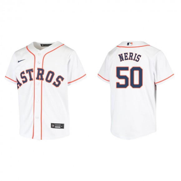 Youth Hector Neris Astros White Replica Home Jersey