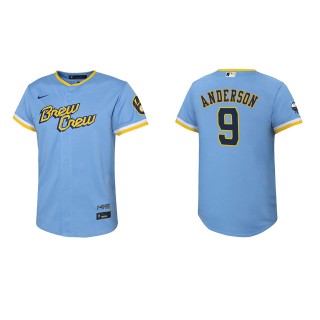 Youth Brian Anderson Powder Blue City Connect Replica Jersey