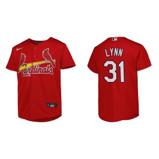 Youth Lance Lynn Cardinals Red Replica Jersey