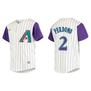 Youth Geraldo Perdomo Cream Cooperstown Collection Jersey
