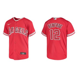 Youth Los Angeles Angels Hunter Renfroe Red Replica Jersey