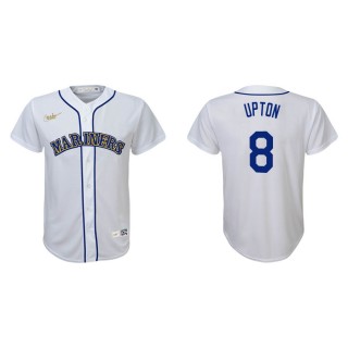Youth Seattle Mariners Justin Upton White Cooperstown Collection Jersey