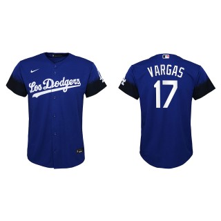 Youth Miguel Vargas Royal City Connect Replica Jersey