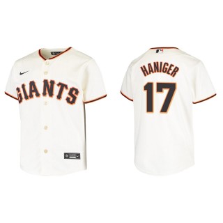 Youth San Francisco Giants Mitch Haniger Cream Replica Home Jersey