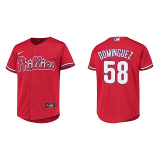Youth Seranthony Dominguez Red Replica Jersey