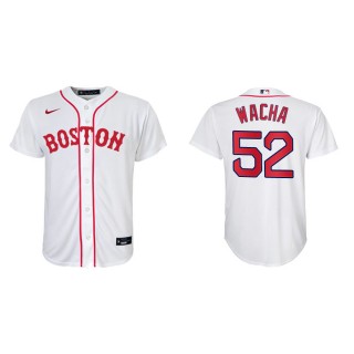 Youth Michael Wacha Red Sox Red Sox 2021 Patriots' Day Replica Jersey