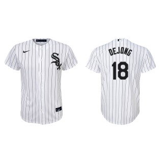 Youth Paul DeJong White Sox White Replica Home Jersey